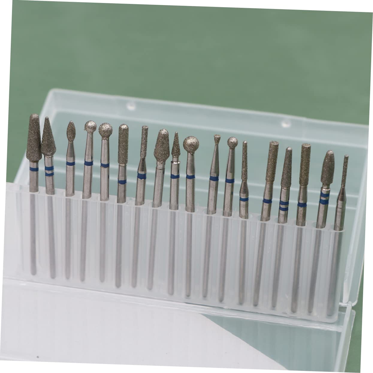 Beavorty 18pcs Nail Drill Bits Set - Professional Manicure Sanding Heads & Cuticle Kit for Home & Salon Use - Perfect for Acrylic, Gel, and Natural Nails