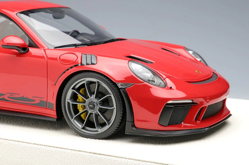EIDOLON 1:18 Scale Porsche 911 (991.2) GT3 RS 2018 Diecast Model Car - Guards Red - Collectible Sports Car for Display & Gift