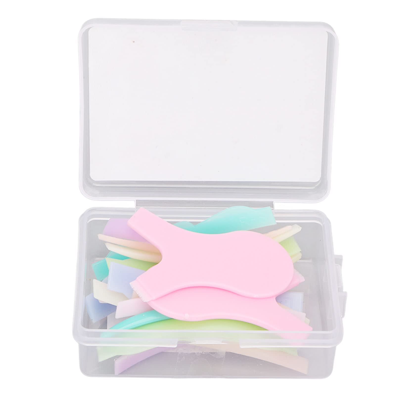 Eyelash Lift Curler Pads & Lash Brushes - 8 Sizes Double Head Silicone Pads, Skin-Friendly & Reusable for Professional Salon & Home Lash Extensions