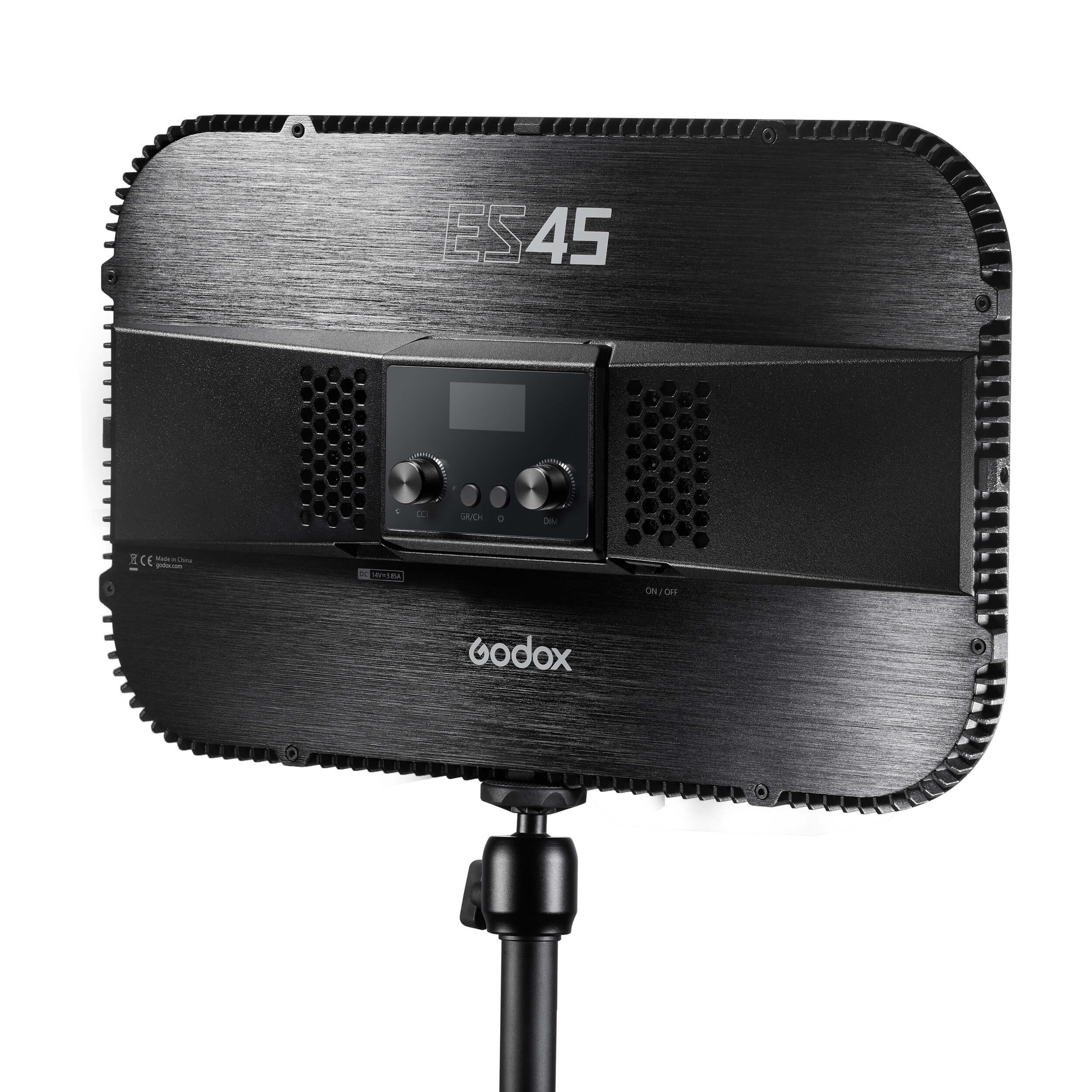 Godox ES45 LED Light Panel Twin Kit - Professional Photography Lighting for Studio, YouTube & Video Production - Perfect for Portraits, Interviews & Live Streaming