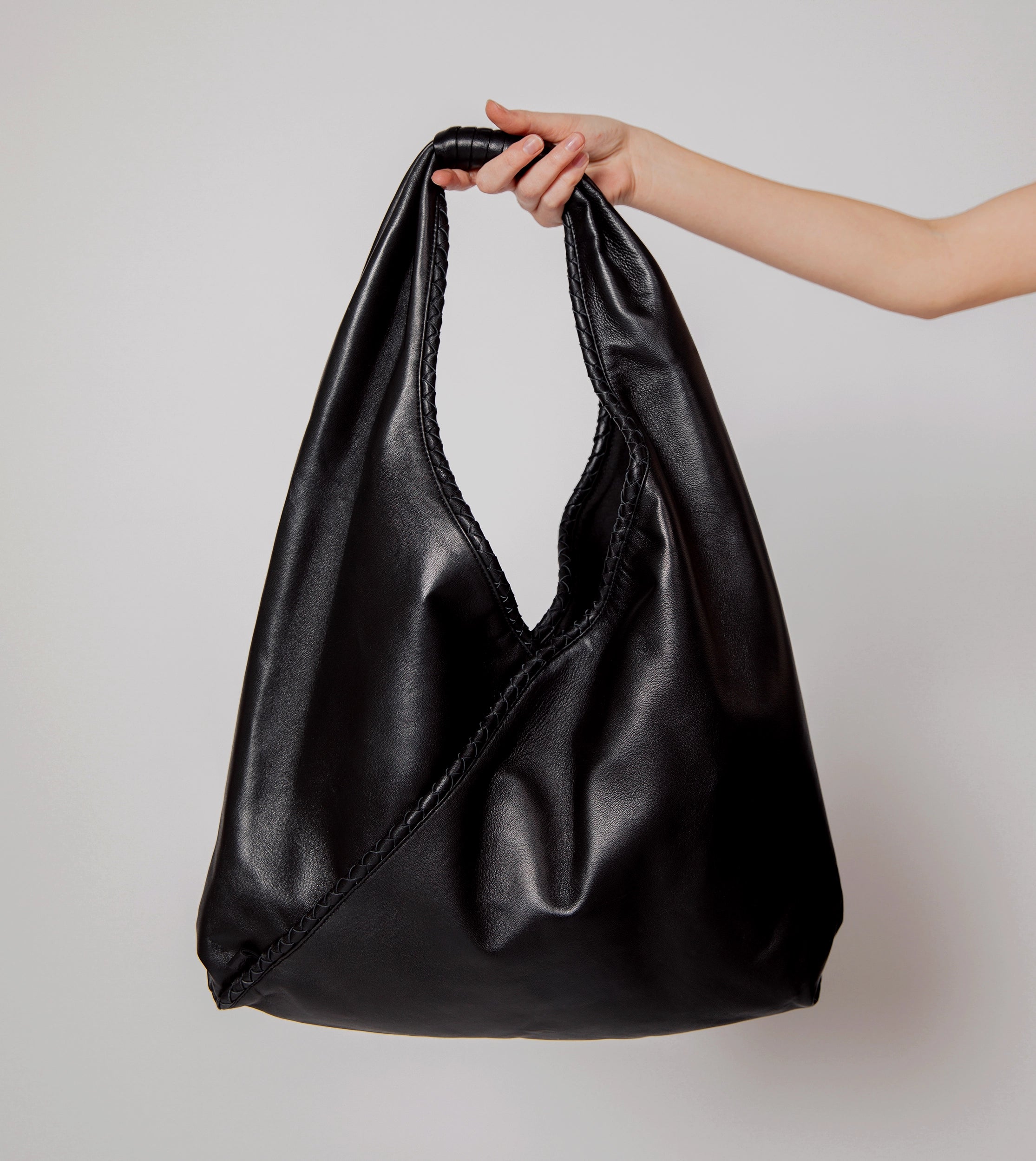 Bryant Hobo Bag for Women - Stylish Black Leather Shoulder Purse | Perfect for Work, Travel & Everyday Use