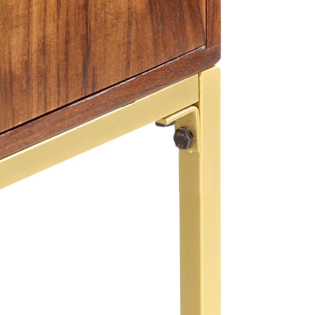 Modern Wooden Accent Cabinet with Doors - 31.5