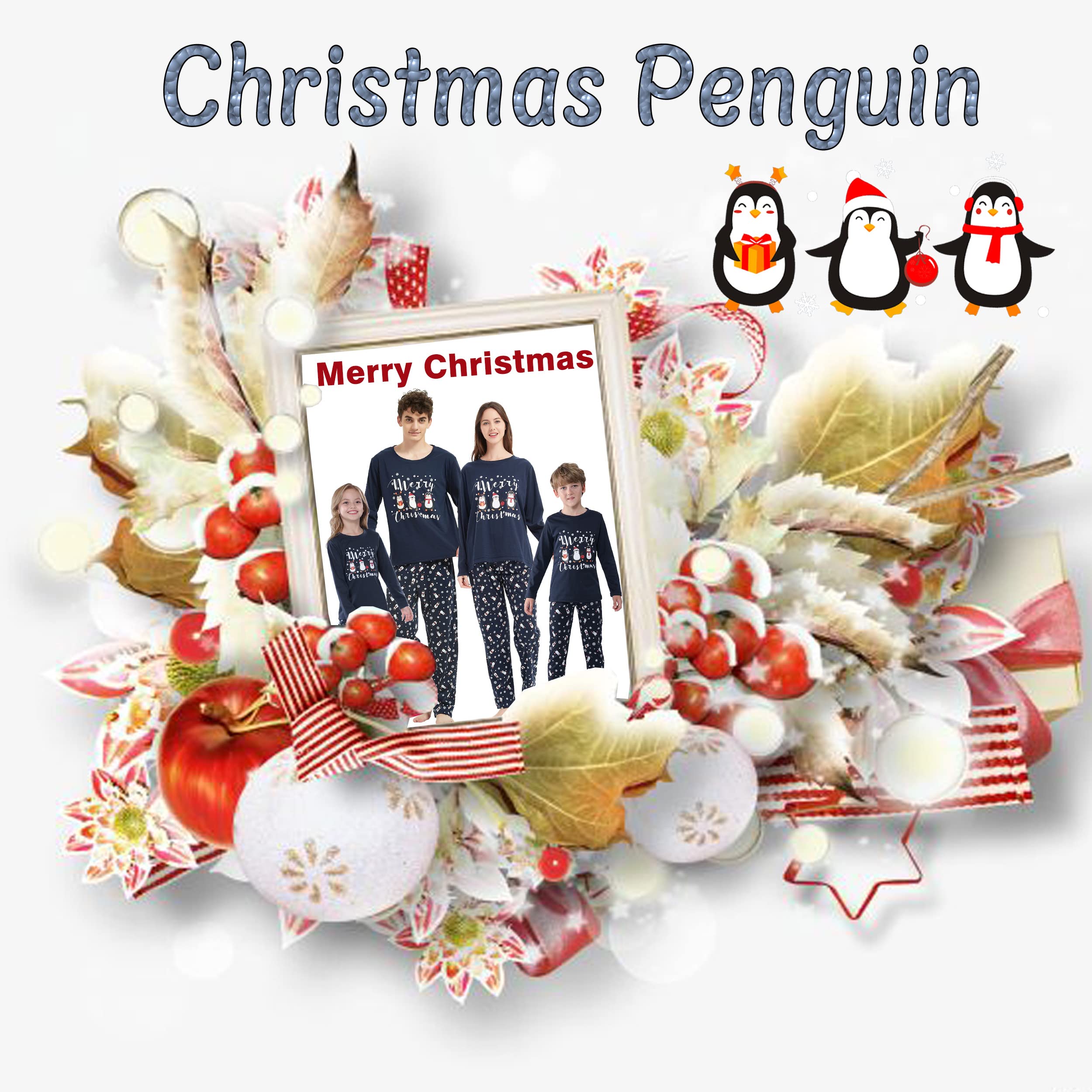 Santa Claus Matching Family Pajama Sets - Christmas Sleepwear for Men, Women & Kids - Holiday Family Fun