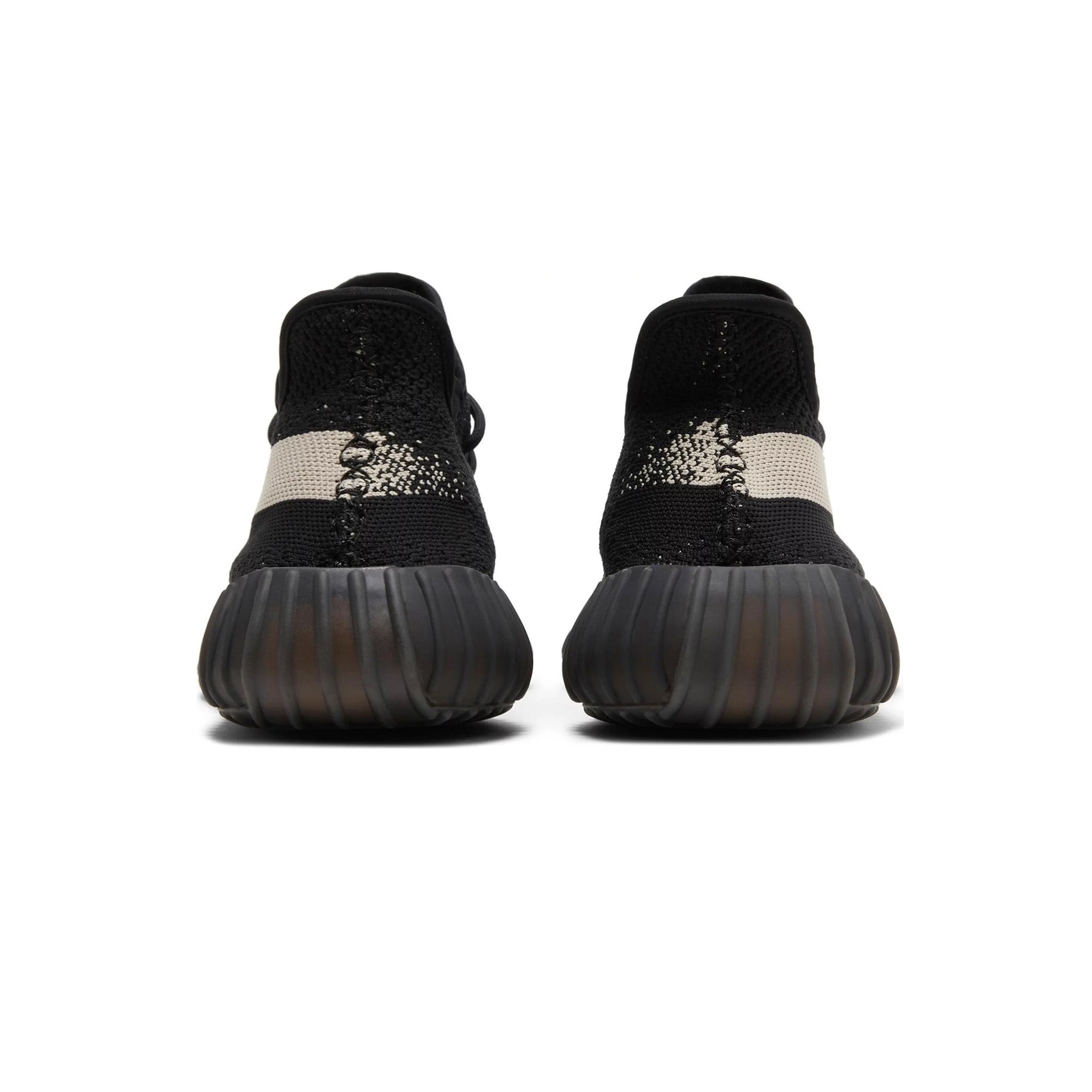 Adidas Yeezy Boost 350 V2 Core Black White Sneakers - Men's Running Shoes 2022 Edition | Comfortable Lightweight Athletic Footwear for Gym, Jogging & Casual Wear