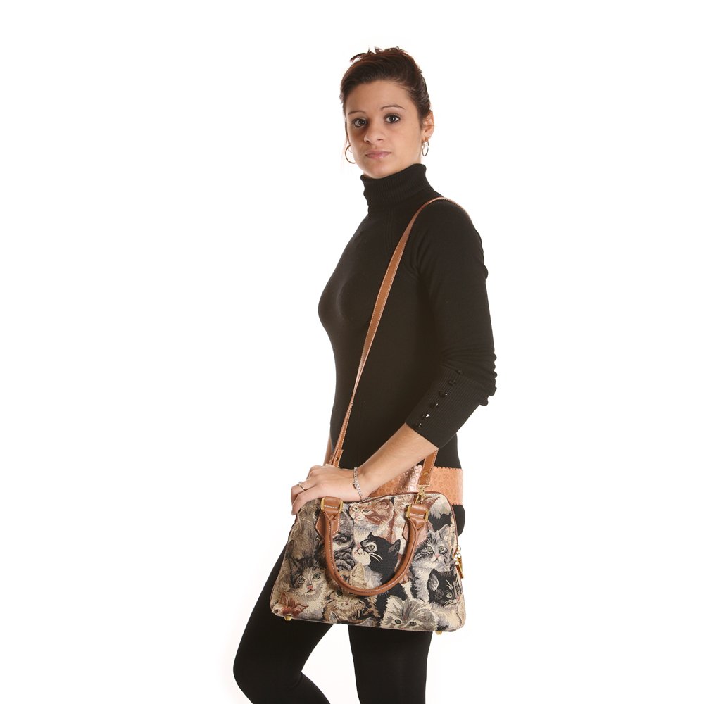 Lucky Cat Convertible Shoulder Bag for Women - Stylish & Versatile Crossbody Purse - Perfect for Work, Travel & Everyday Use