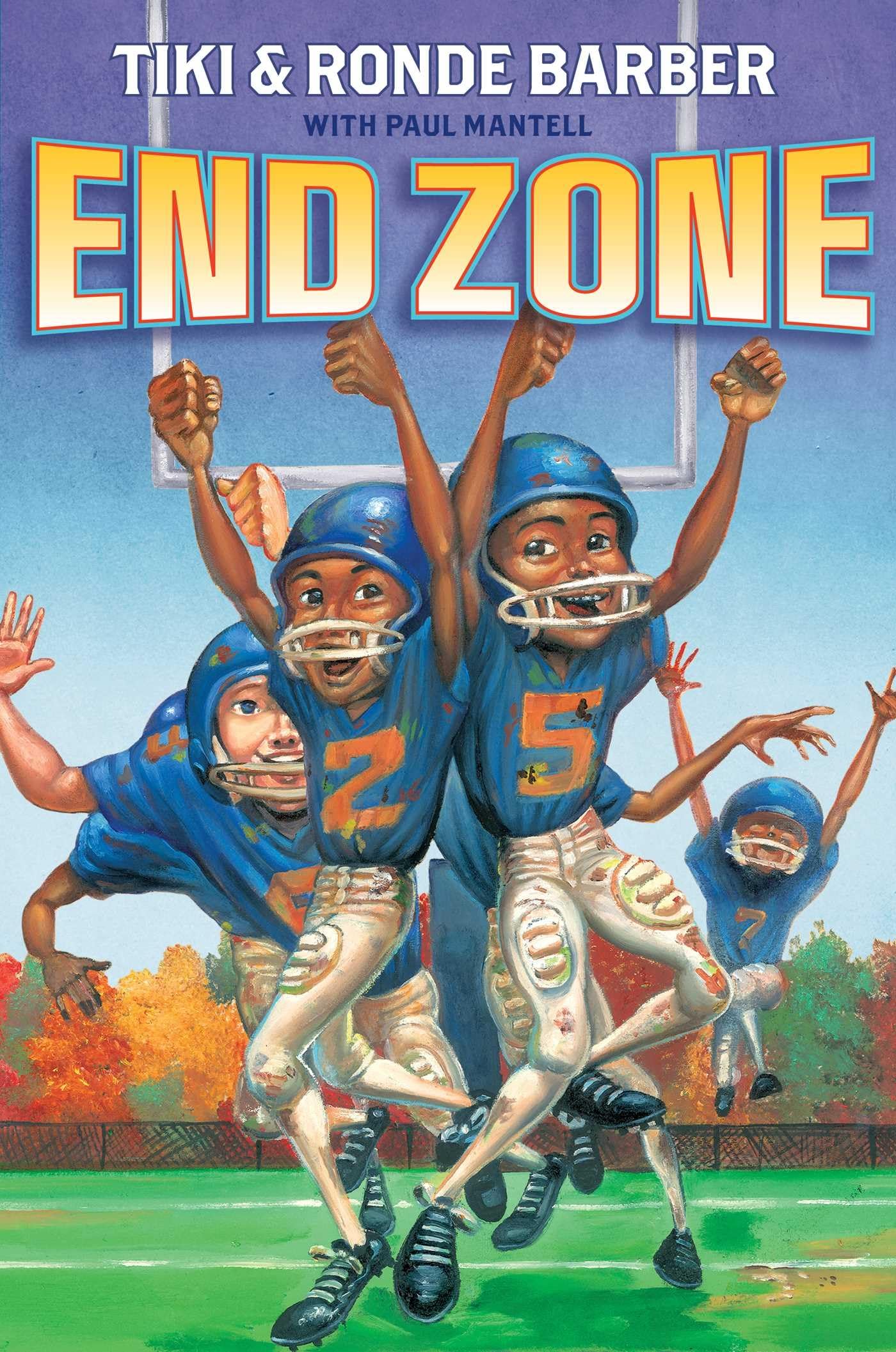 End Zone Football Book - Barber Game Time Books for Kids | Sports & Reading Fun for Young Fans