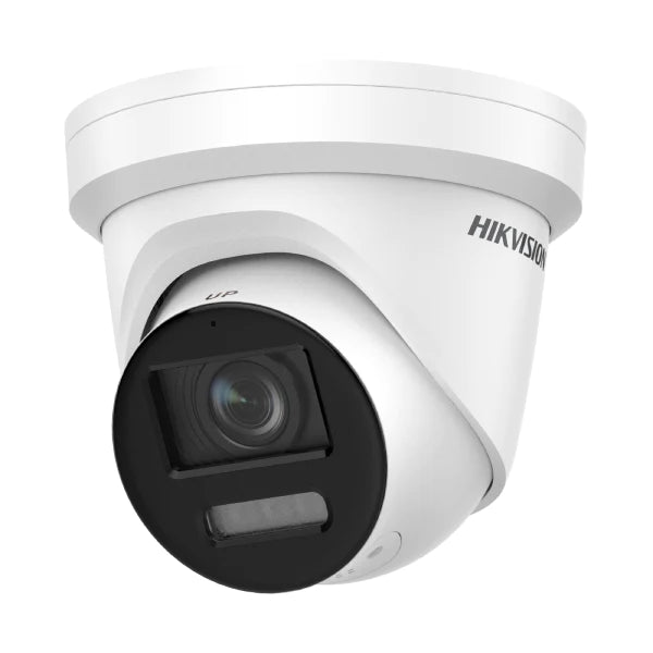 Hikvision 6MP ColorVu Turret Security Camera DS-2CD2367G2-LU - Outdoor Night Vision, IP67 Weatherproof - Ideal for Home & Business Surveillance