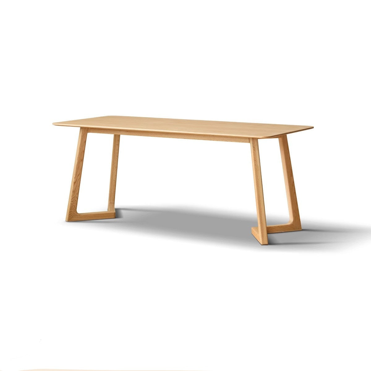 Premium Solid Oak Wood Large Office Desk - Spacious Workstation for Home & Business Use - Ideal for Writing, Studying & Remote Work