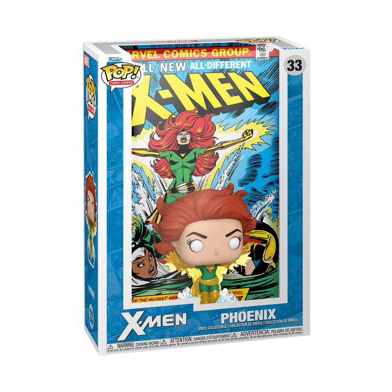 Phoenix Funko Pop! Comic Covers Series 33 - Exclusive Collectible Vinyl Figure for Marvel/DC Fans - Perfect for Display, Gifts, and Comic Book Collections