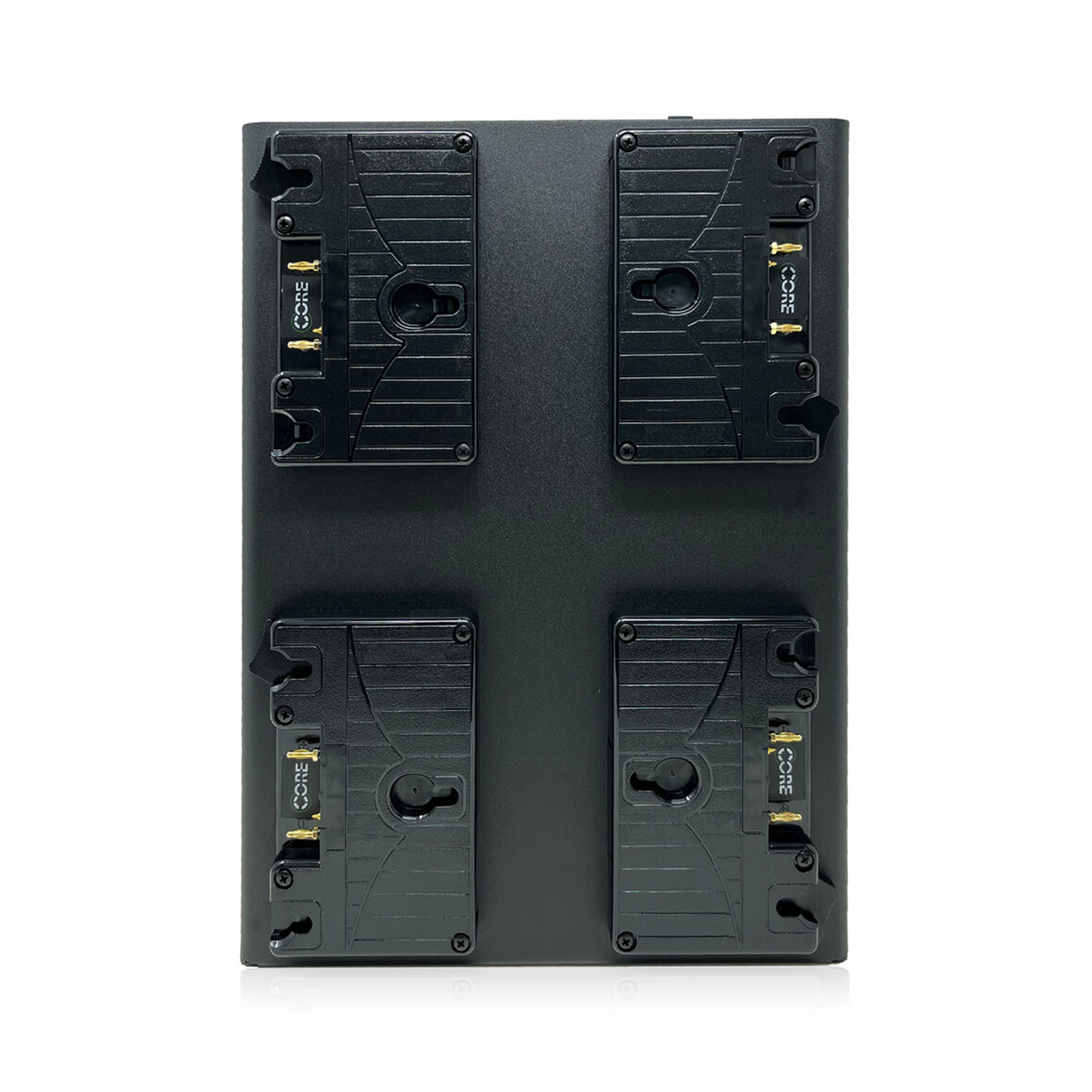 Core SWX Mach4 Quad Series 4-Position Gold Mount Battery Charger with 4A Fast Charging - Perfect for Professional Video & Photography Equipment On Location