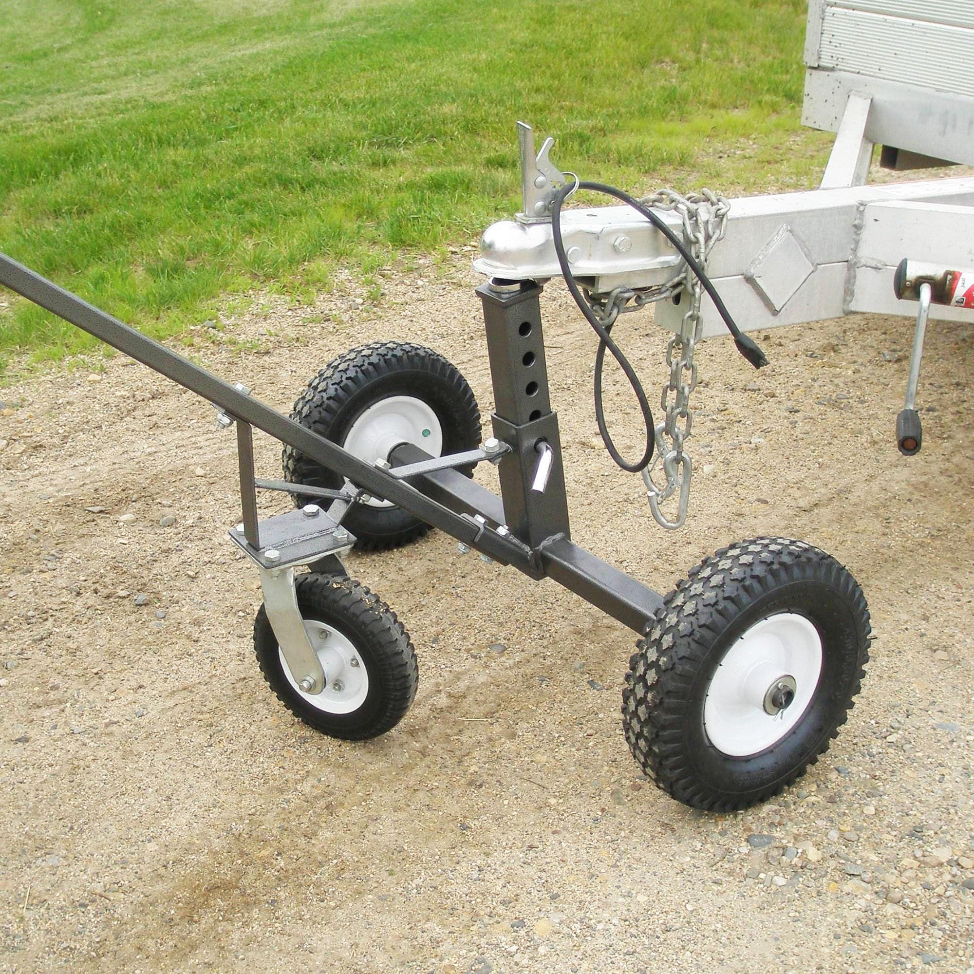 Tow Tuff Adjustable Steel Trailer Dolly with 12