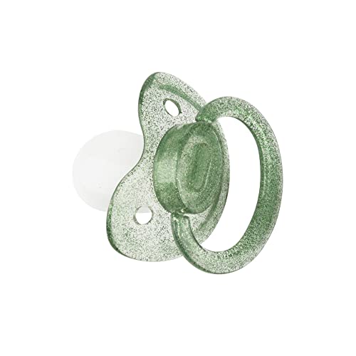 Adult Size Pacifier Candy - Cute Baby Pacifier for Adults, Shiny Green, Perfect for Stress Relief, Cosplay, and Unique Gifts