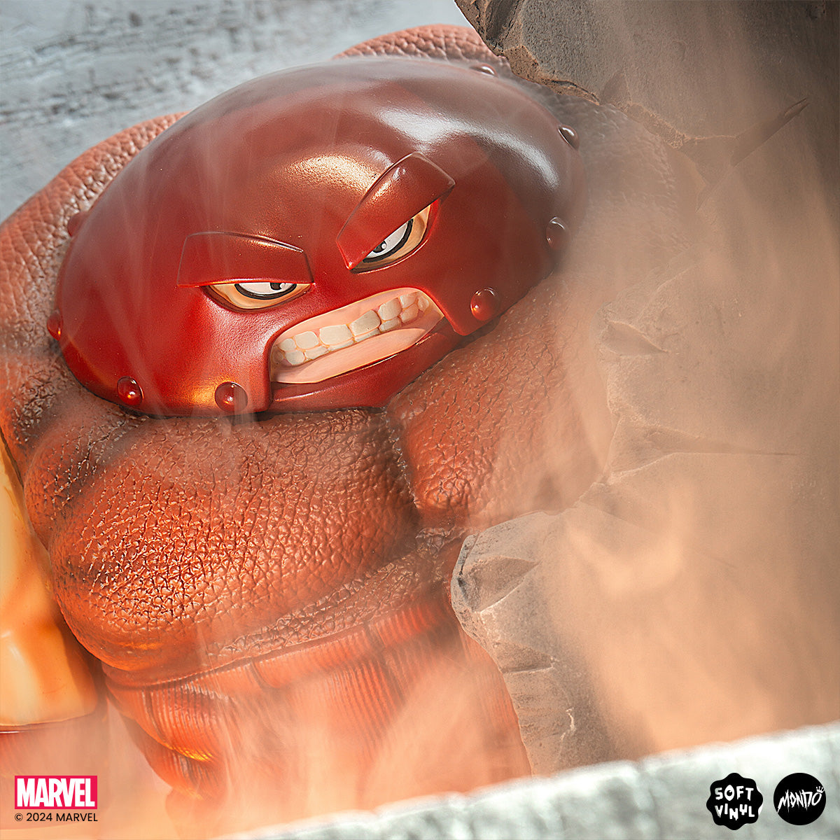 Juggernaut Soft Vinyl Collectible Figure - Limited Timed Edition - Perfect for Marvel Fans Display & Comic Book Collections