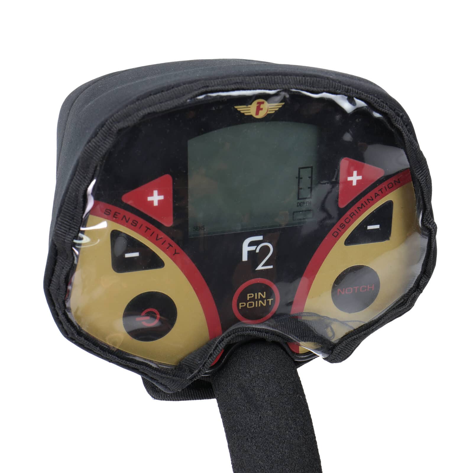 Fisher F2 Metal Detector Waterproof Neoprene Cover - Rain & Dust Protection, Perfect Fit for Outdoor Treasure Hunting & Beach Metal Detecting