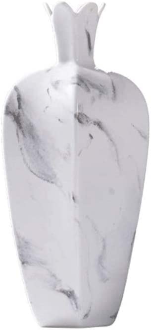 BAIWaNG Modern Ceramic Pomegranate Shape Vase with Ink Painting Texture - Elegant Tabletop Flower Vase for Home & Office Decoration - Durable Ceramic Flower Bottle (Perfect for Living Room, Dining Table, Wedding Centerpieces & Gift Giving)