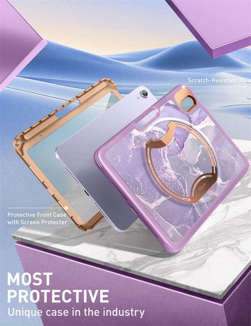 Premium Heavy Duty Full Body Case for iPad Mini 6 (2021) - Shockproof Protective Cover with Screen Protector | Perfect for Outdoor, Travel & Daily Use