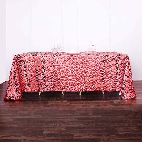 Premium Sequin Rectangle Tablecloth 90