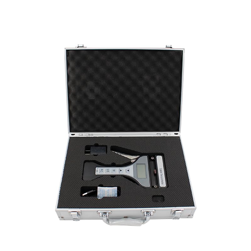 Digital Wire Rope Tensiometer 150-1500N Steel Cable Tension Gauge with LCD Display, Peak Hold & Dual Mode Switching - for Lifting, Rigging, and Construction Safety Applications