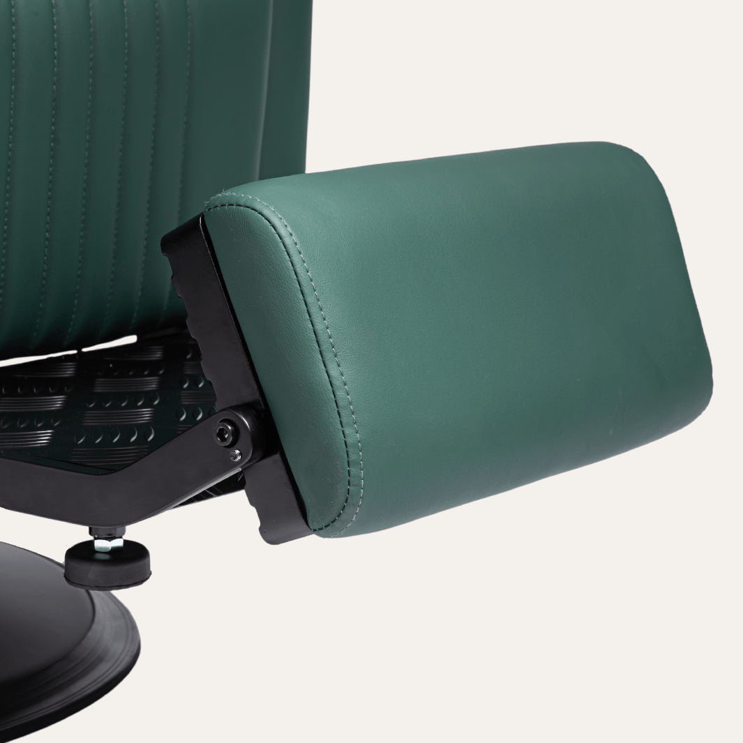 Professional BARBER CHAIR for Salon & Home Use - Heavy Duty Hydraulic Styling Chair with Adjustable Height & Reclining Back - Perfect for Haircuts, Shaves & Styling