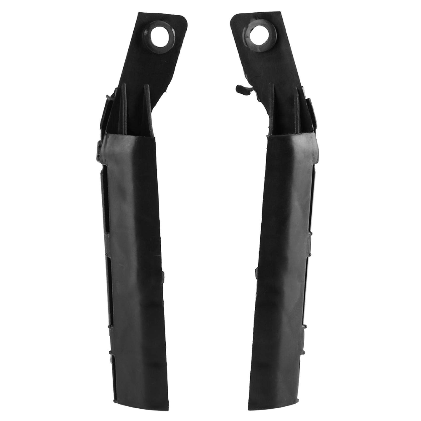 Front Bumper Bracket for Nissan Versa 2007-2012 - 2pcs Replacement Bumper Support Bracket (Part# NI1062100, NI1063100) - Durable Car Front Bumper Reinforcement for Improved Vehicle Safety & Protection | Perfect for Collision Repair & Auto Maintenance