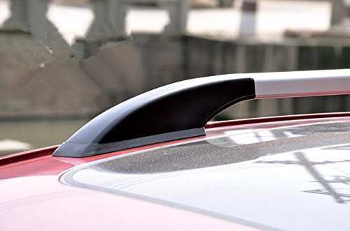 GOLSM Silver Car Roof Rails for Chevrolet Aveo – Heavy Duty Roof Rack for SUV, Cargo Carrier, Outdoor Adventure & Road Trips