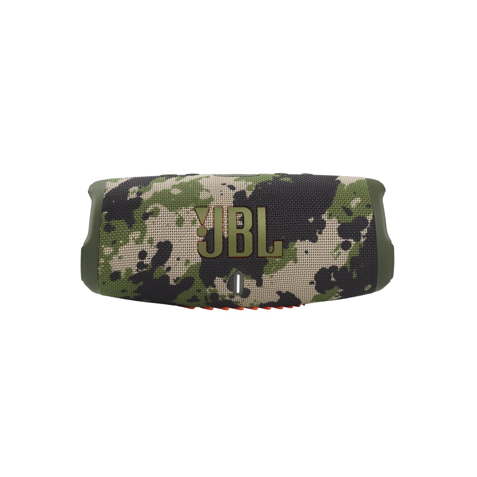 JBL Charge 5 Waterproof Bluetooth Speaker with Built-in Power Bank - 20 Hours Playtime, IP67 Dustproof & Shockproof - Includes gSport Carbon Fiber Case (Green Camo) - Perfect for Beach, Pool, Camping & Outdoor Adventures