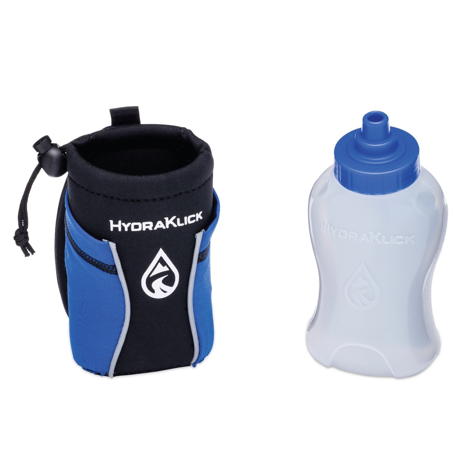 **Solo Sleeve - Hands-Free Hydration Bottle Holder for Waistband or Running Belt, Adjustable & Lightweight (Rose) - Perfect for Running, Hiking, Gym & Outdoor Activities**