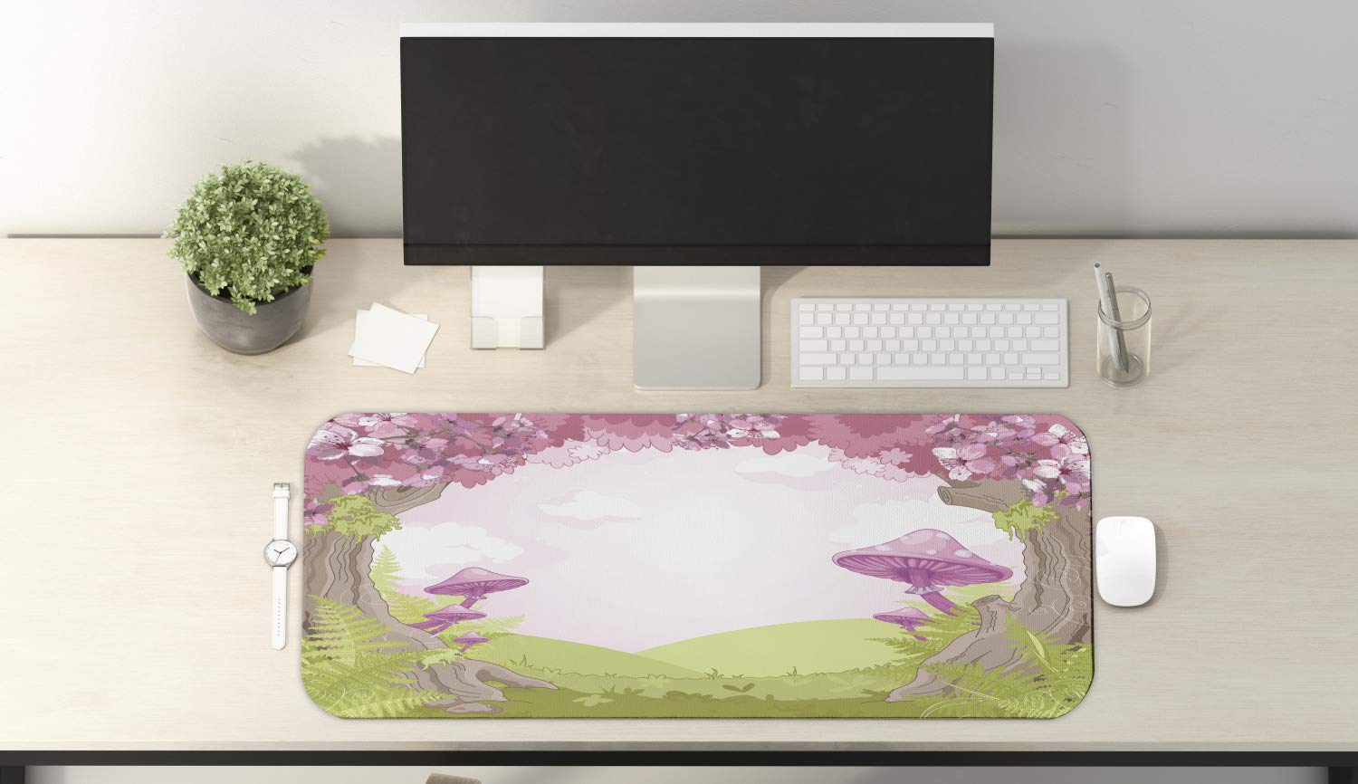 Ambesonne Large Gaming Mouse Pad 31