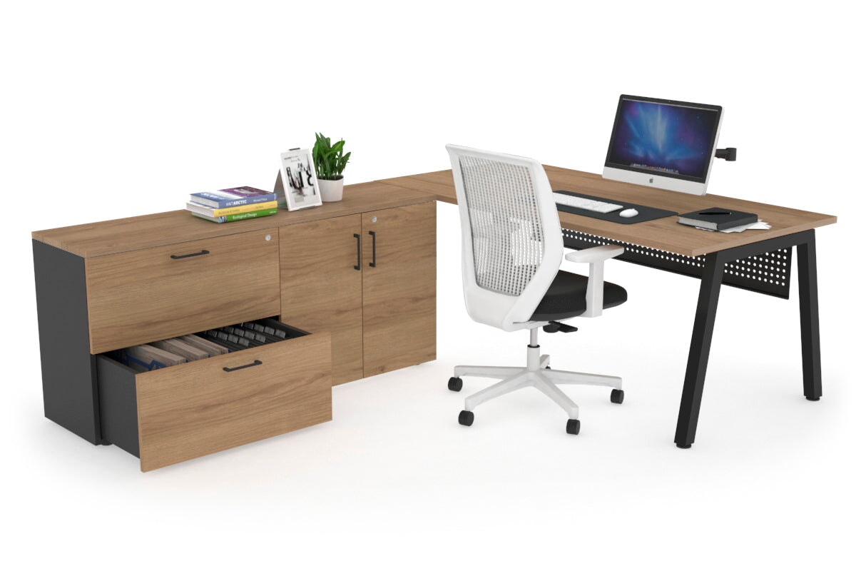 Quadro A Executive Black Frame Office Chair [1600L x 700W] - Premium Ergonomic Seating for Conference Rooms & Executive Offices