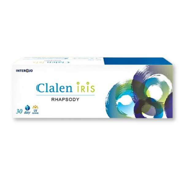 Clalen Iris Rhapsody Colored Contact Lenses (40pcs) - Choco, Soul Brown, Latin Hazel, Jazz Black - Daily Disposable Circle Lenses for Natural Eye Enlargement & Enhanced Beauty - Perfect for Cosplay, Halloween, Parties & Daily Wear