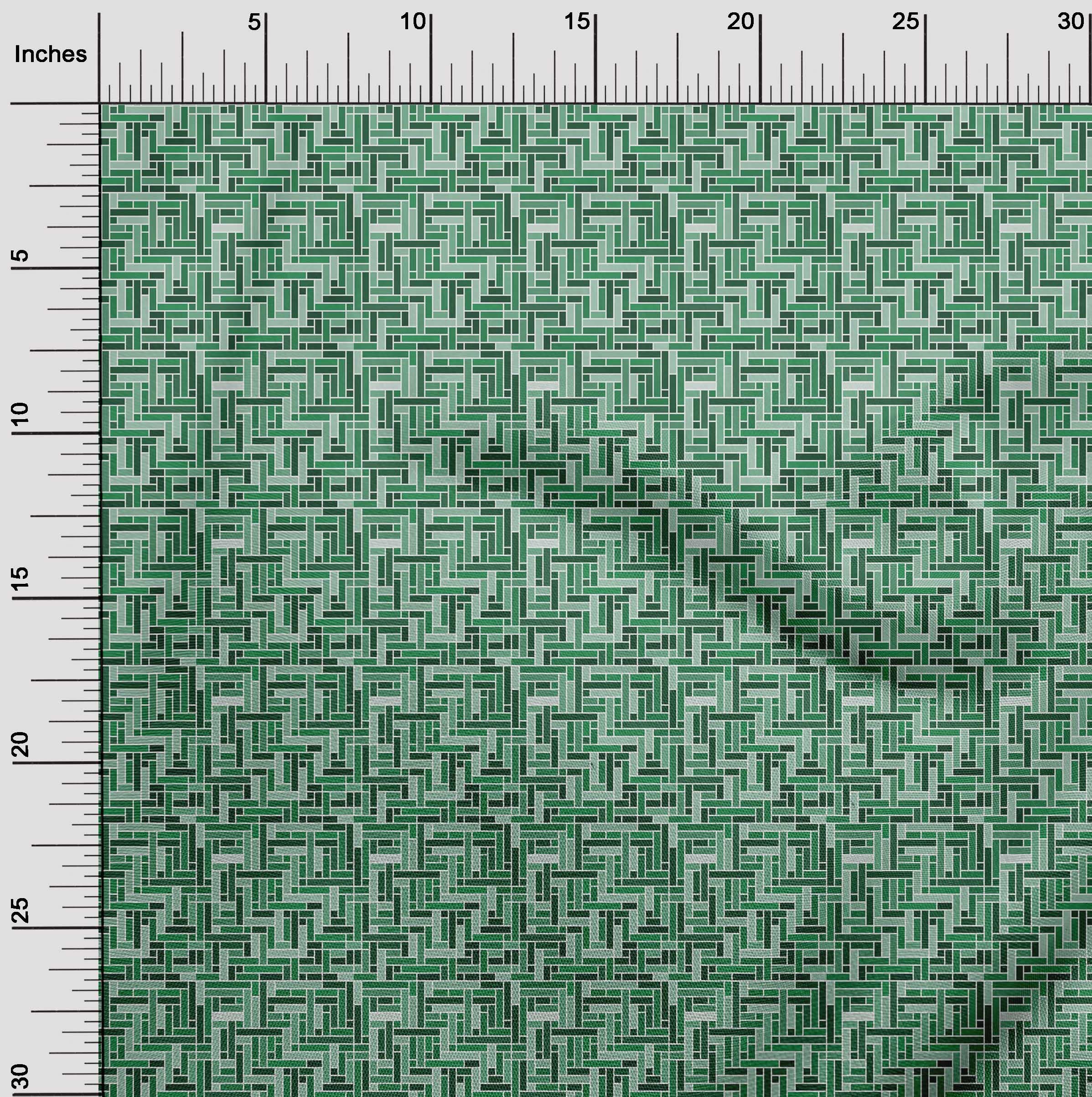 oneOone Polyester Lycra Green Abstract Print Fabric by The Yard - 56 Inch Wide Stretch Dress Material for DIY Fashion, Home Decor & Craft Projects