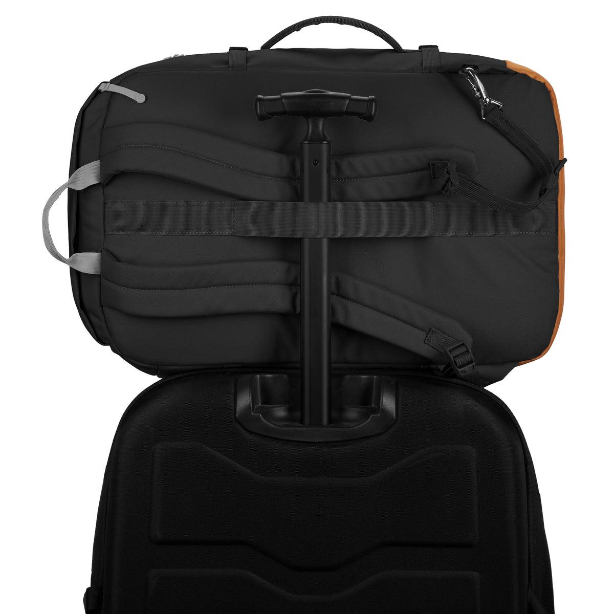 Pacsafe GO Carry On Backpack 44L - Anti-Theft Travel Backpack with RFID Protection for Airplane, Business Trip & Adventure Travel - Perfect for Carry-On Luggage & Weekend Getaways