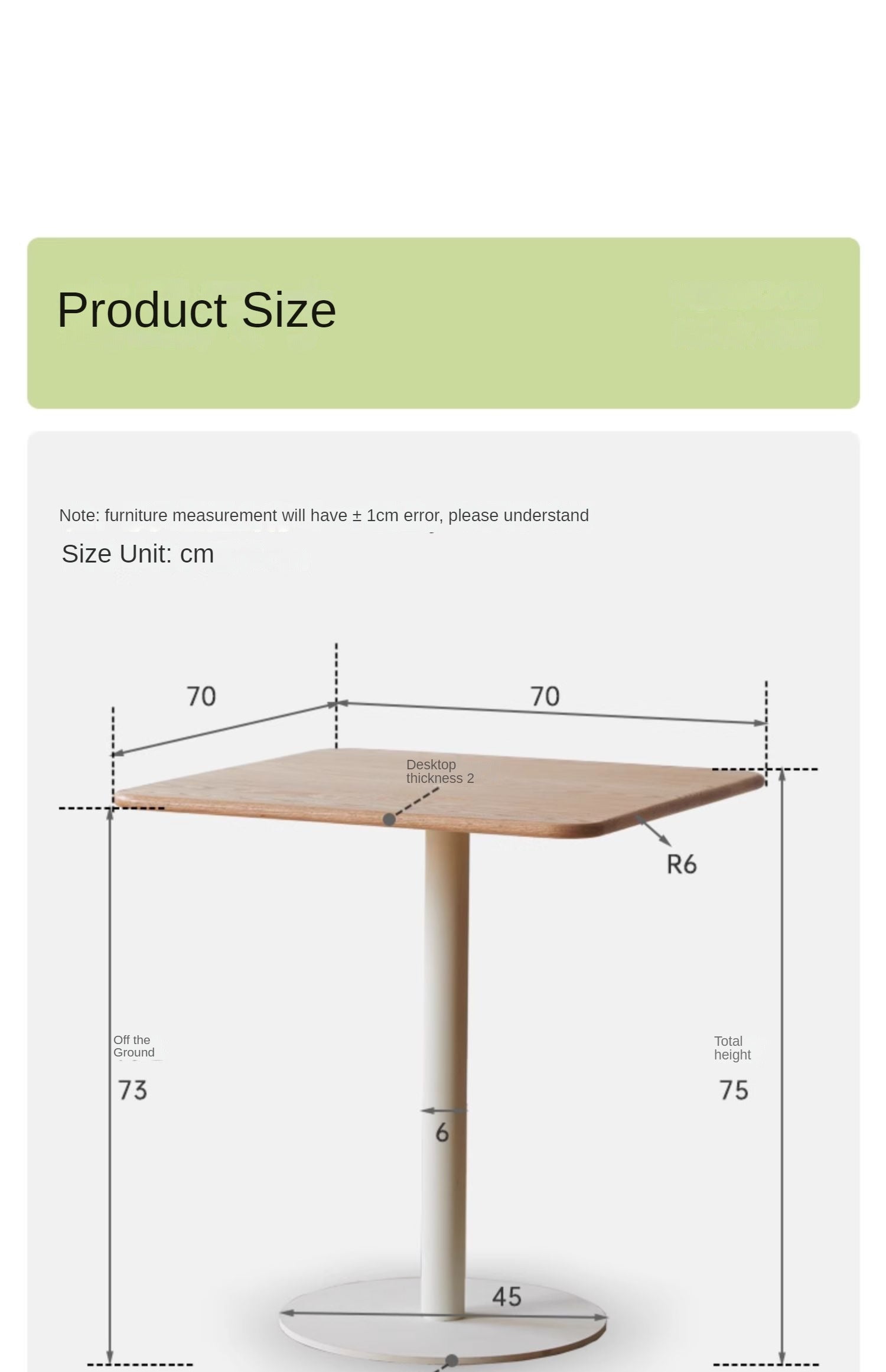 Solid Oak Wood Lift-Top Side Table - Adjustable Height Coffee Table for Living Room, Bedroom, or Office Use
