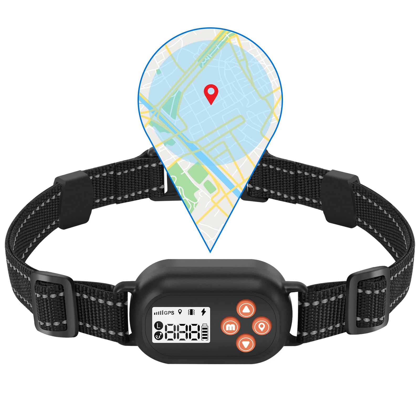**Wireless GPS Dog Fence - Electric Pet Containment System with IPX6 Waterproof & Rechargeable Collar - Beep, Vibration & Shock Modes for Dogs Over 10 lbs - Perfect for Backyard, Training & Outdoor Safety**