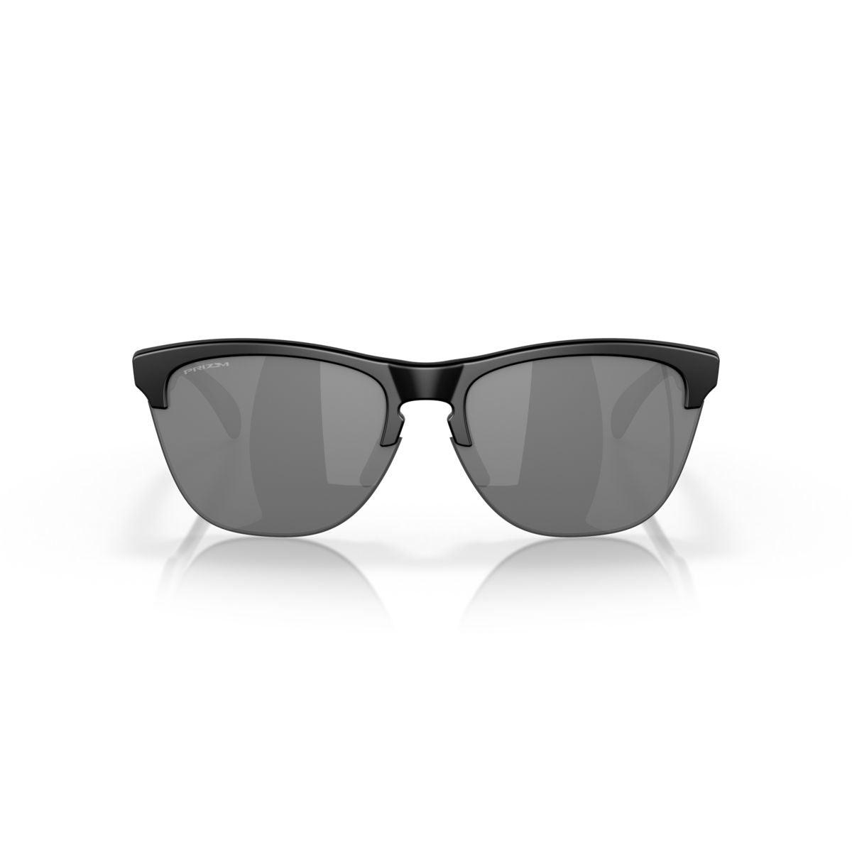 Oakley Frogskins Lite Matte Black/Prizm Black Sunglasses 0OO9374 937453 - Stylish UV Protection for Outdoor Sports & Daily Wear