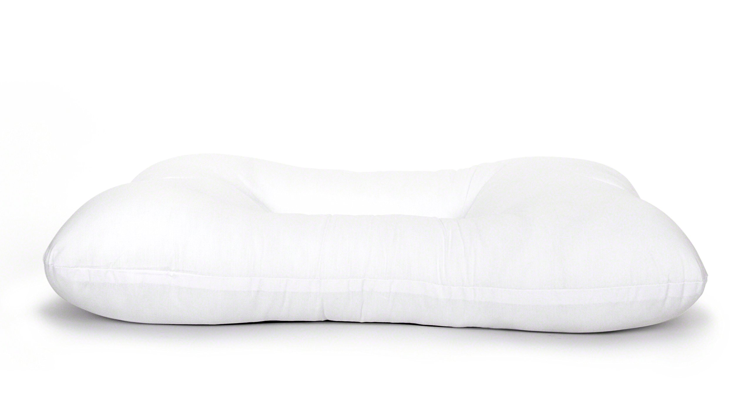 BodyMed Body Sport Standard Pillow - Medium Firmness, White - Orthopedic Support for Neck & Back Pain Relief - Perfect for Side, Back & Stomach Sleepers
