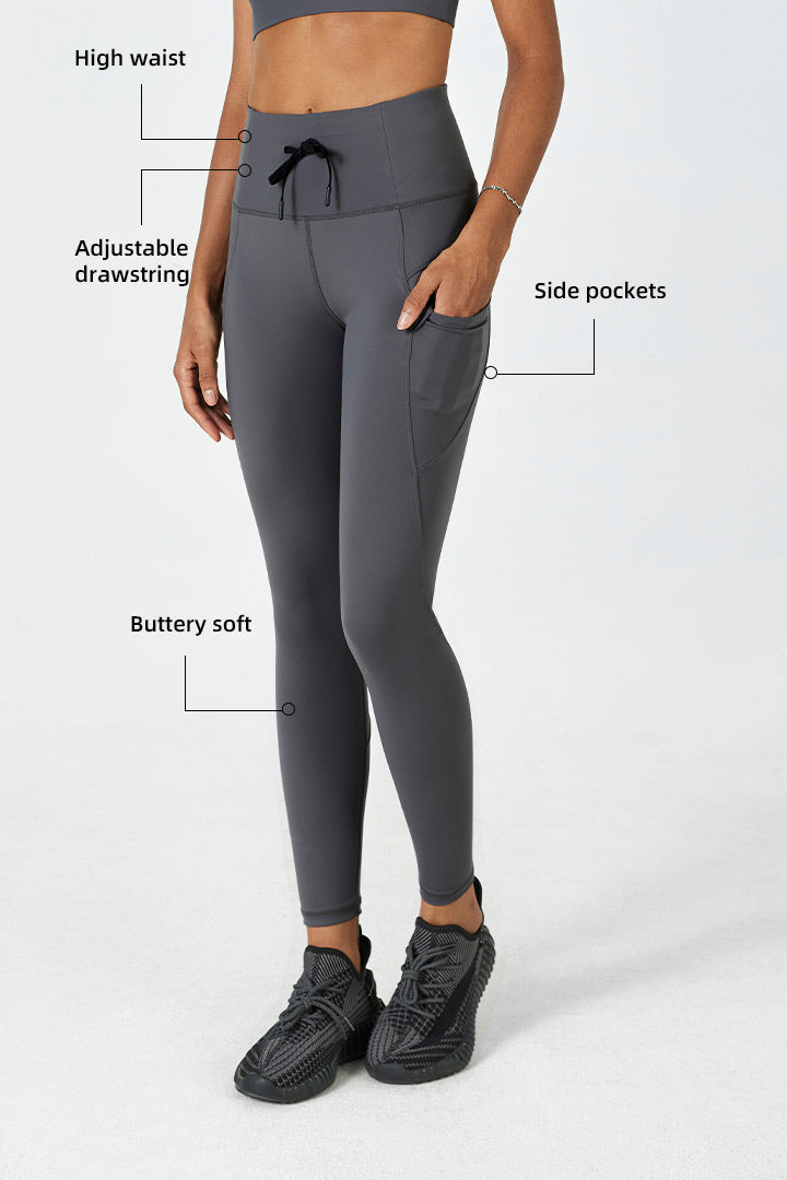 FlexEase™ High Waist Leggings for Women - Tummy Control Yoga Pants with 4-Way Stretch - Perfect for Workouts, Running & Everyday Comfort
