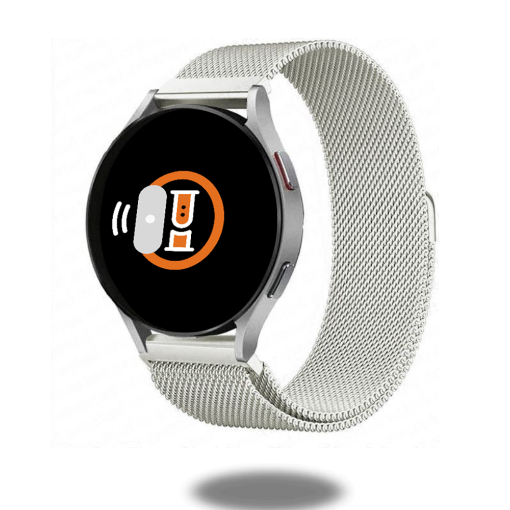 Premium Magnetic Milanese Loop Strap - 20mm & 22mm Sizes for Apple Watch & Smartwatches - Comfortable & Adjustable for Workouts, Business & Everyday Wear