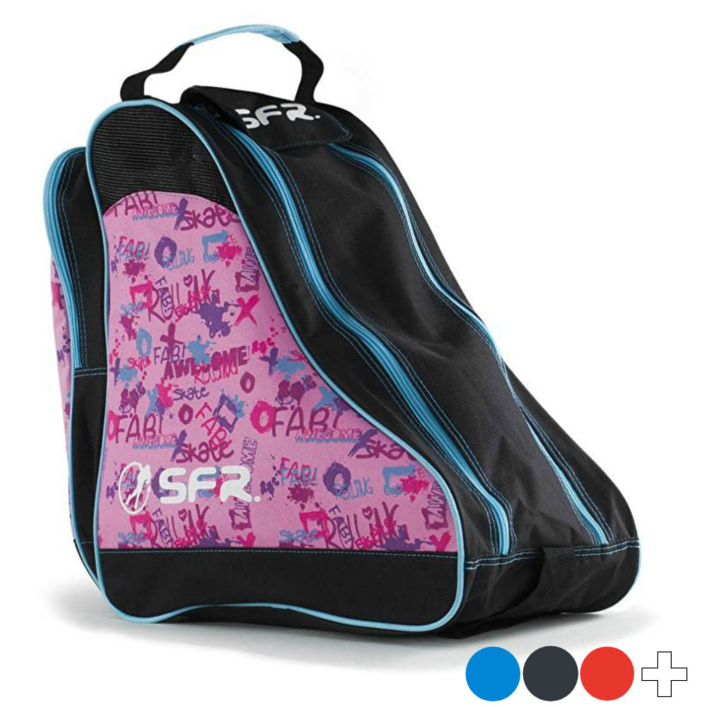 SFR Skate Bag with Stylish Patterns - Durable Skateboard Backpack for Skateboarders & Longboarders - Perfect for Skate Parks, Commuting & Travel
