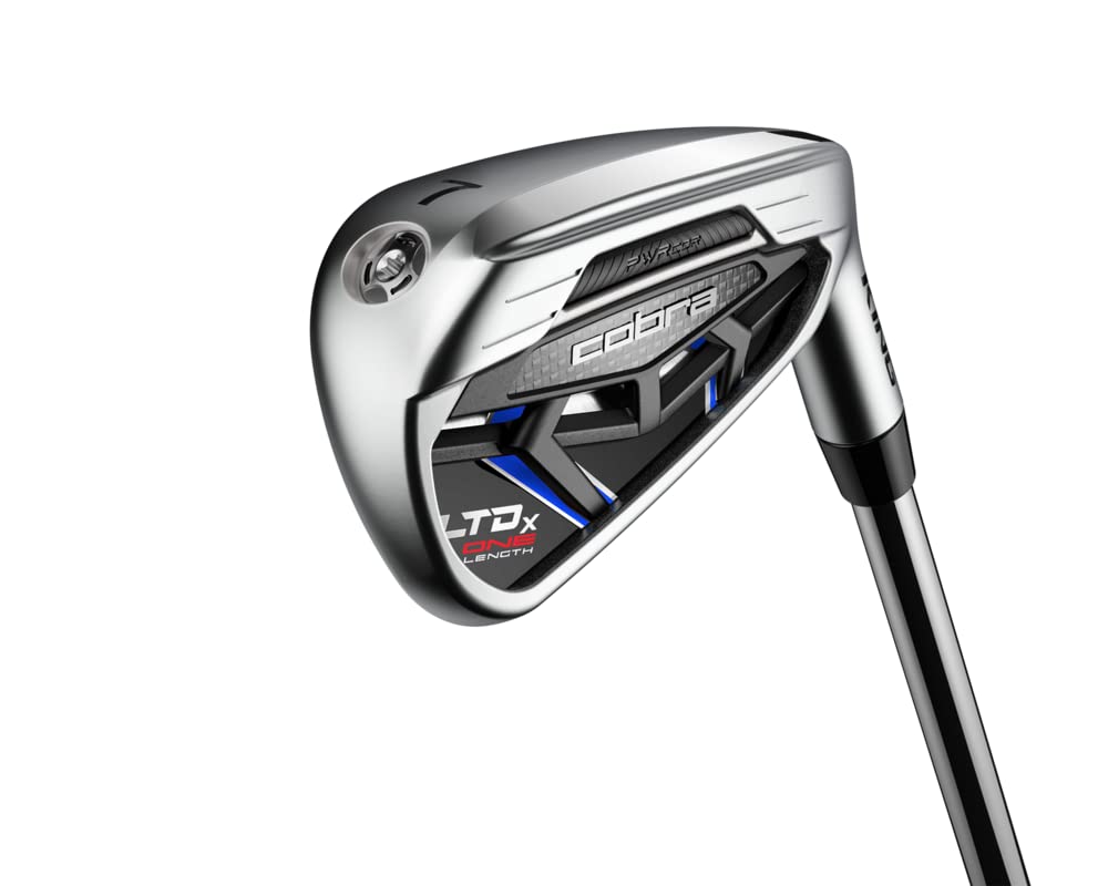 **Cobra Golf 2022 LTDX Men's One Length Iron Set – Premium Golf Clubs for Consistent Swing & Distance – Perfect for Golfers Seeking Accuracy & Control on the Course**