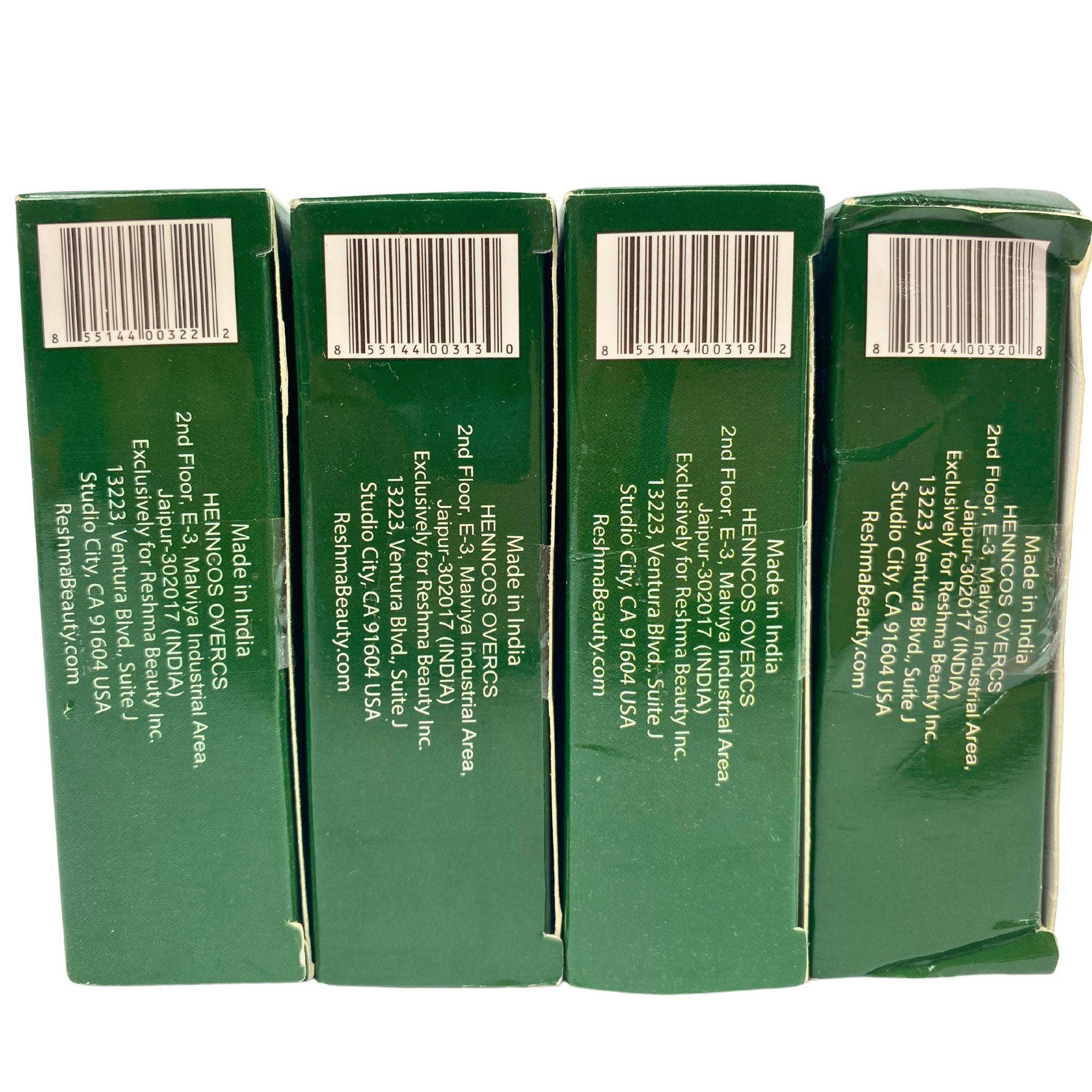 Reshma Henna Rich Conditioning Semi-Permanent Hair Color - 1.05oz (37 Pcs Lot) - Natural Herbal Hair Dye for Gray Coverage & Shine - Perfect for Home Hair Coloring & Salon Use