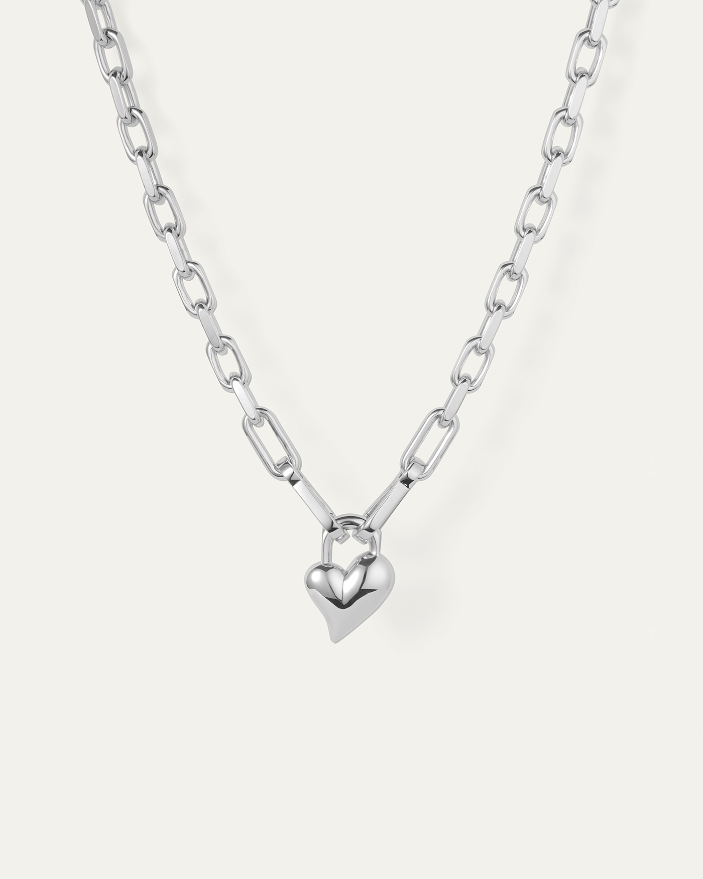 Heart Padlock Pendant Necklace for Women - Romantic Love Lock Jewelry Gift for Her - Perfect for Valentine's Day, Anniversary & Couple Gifts
