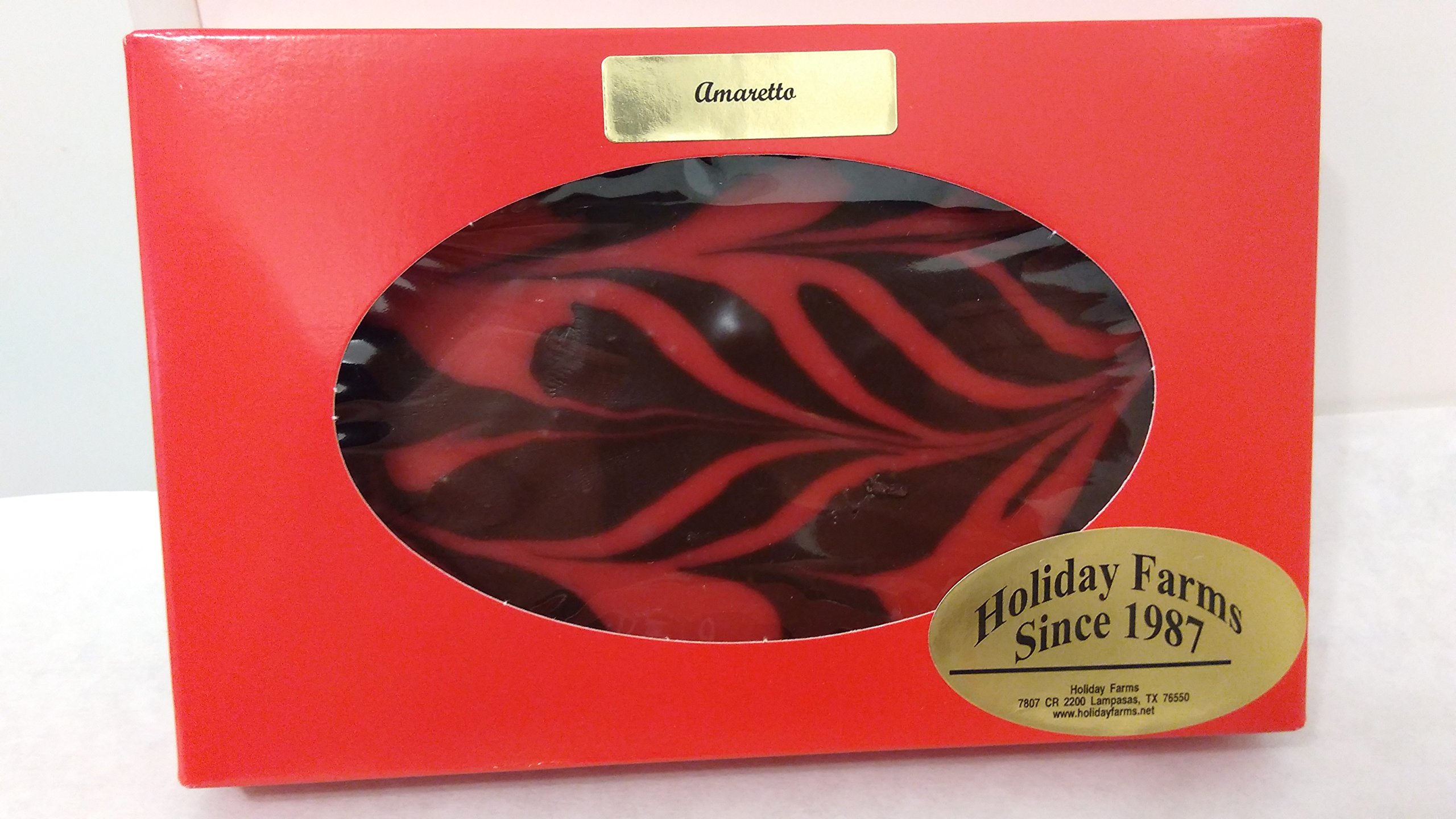 Premium Amaretto Fudge Gift Box (1 Pound) - Delicious Gourmet Chocolate Treat for Holidays, Birthdays & Corporate Gifts