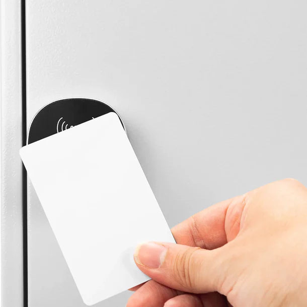Barska CB13716 200 Position Key Storage Cabinet with RFID Lock - Secure Key Organizer for Home, Office & Commercial Use (Grey)