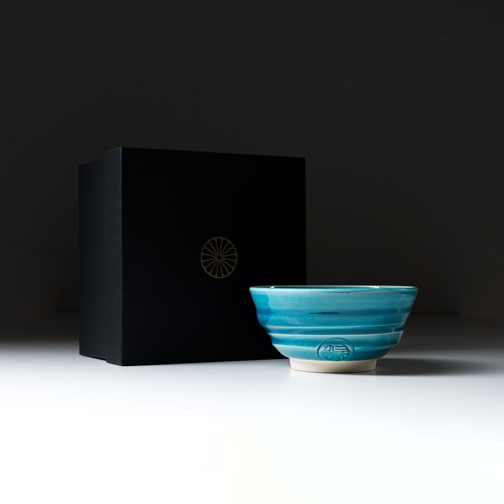 Premium NINSHU Matcha Bowl - Handcrafted Ceramic Tea Set for Japanese Tea Ceremony, Souku / 蒼空 - Perfect for Traditional Matcha Preparation, Zen Meditation, and Home Decor