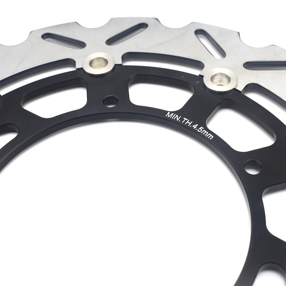 Yamaha YZF-R6 YZF-R1 FZ8N Fazer 8 S Motorcycle Front Brake Rotor Disc - Compatible with 2005-2016 YZF-R6, 2007-2014 YZF-R1 & 2011-2015 FZ8N 800cc Models - High Performance Braking for Street & Track Racing