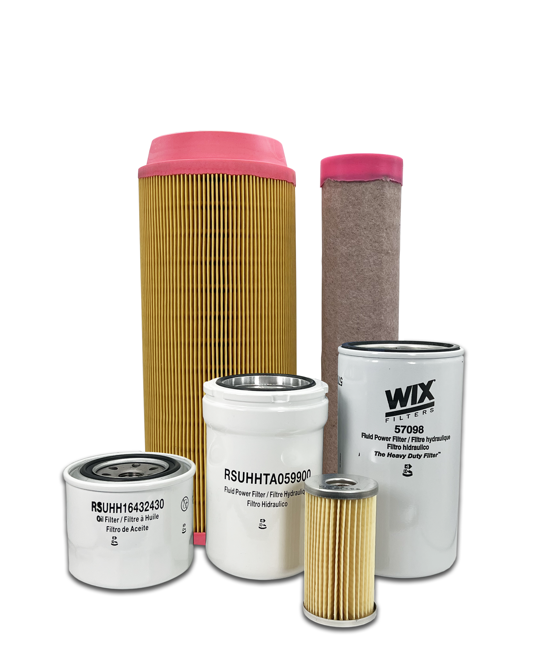 Kubota L5740HST 3 Tractor Maintenance Filter Kit by HERO® - Air, Oil & Fuel Filters Replacement Set for Tractor Engine Care | Perfect for Farm Equipment Maintenance & Field Work