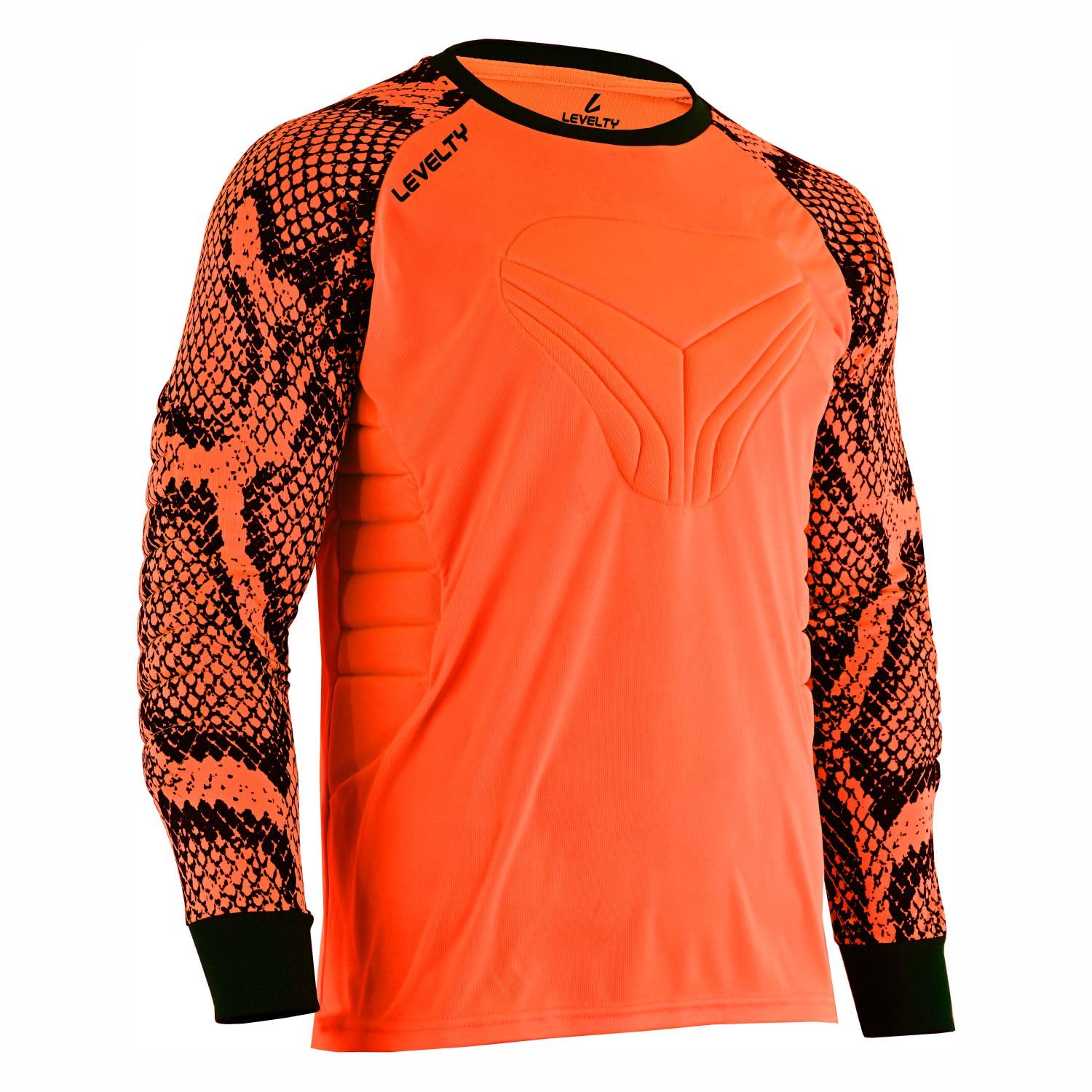 Premium Multi-Padded Goalkeeper Jersey for Adults & Kids - Long Sleeve Football Goalie Shirt for Men & Youth - Perfect for Soccer Matches, Training & Team Sports