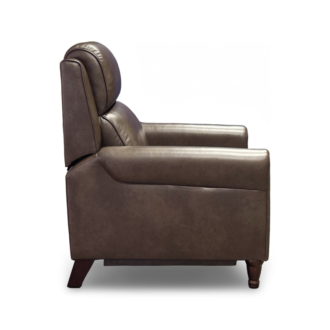 Premium Preston Leather Power Lift Recliner Chair with High Leg Design - Perfect for Elderly, Living Room, Home Theater & Relaxation