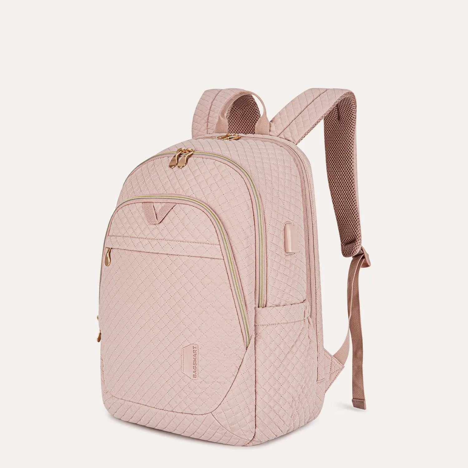 Bonchemin 15.6 Inch Laptop Backpack for Men & Women - Waterproof Travel Backpack with USB Charging Port - Perfect for Business, College, Commuting & Airplane Carry-On